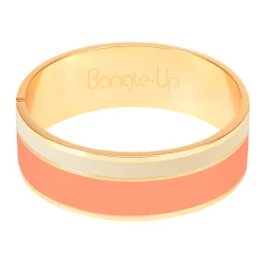 Bracelet Vaporetto - Orange Corail / Blanc Sable